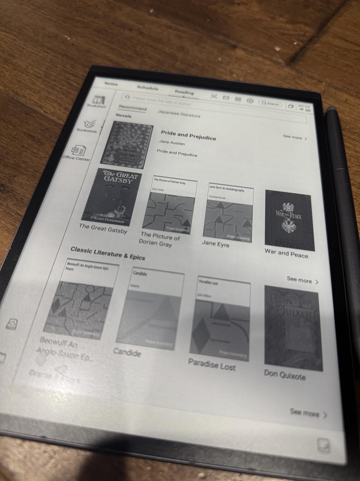 iflytek AINOTE Air 2 Bundle - Black Folio Case, 8.2-inch AI Note-Taking Tablet Writing Paper Tablets, Digital Notebook with Pen, Voice-to-Text Transcription, Multi-Languages Chatgpt Support customer photo 1