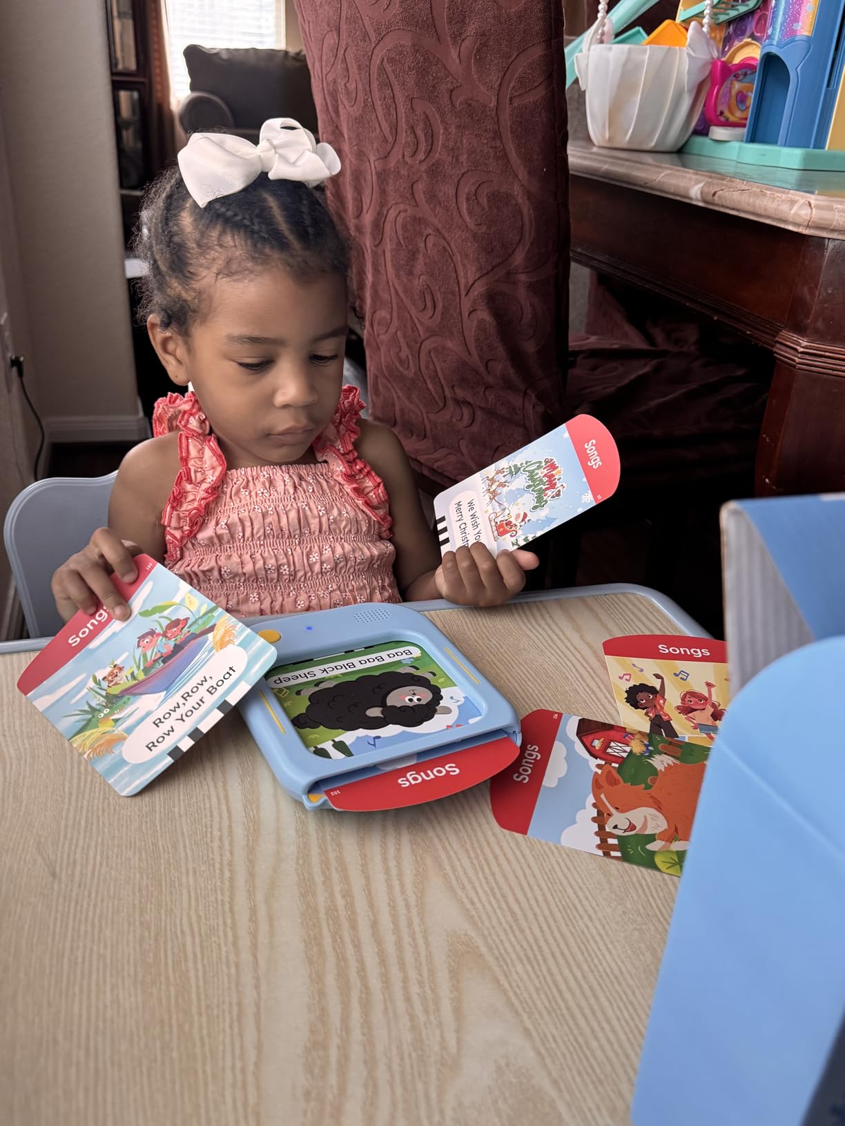 JoyCat Kids Learning Tablet: 156 Pages Tap-to-Read Flash Cards customer photo 1