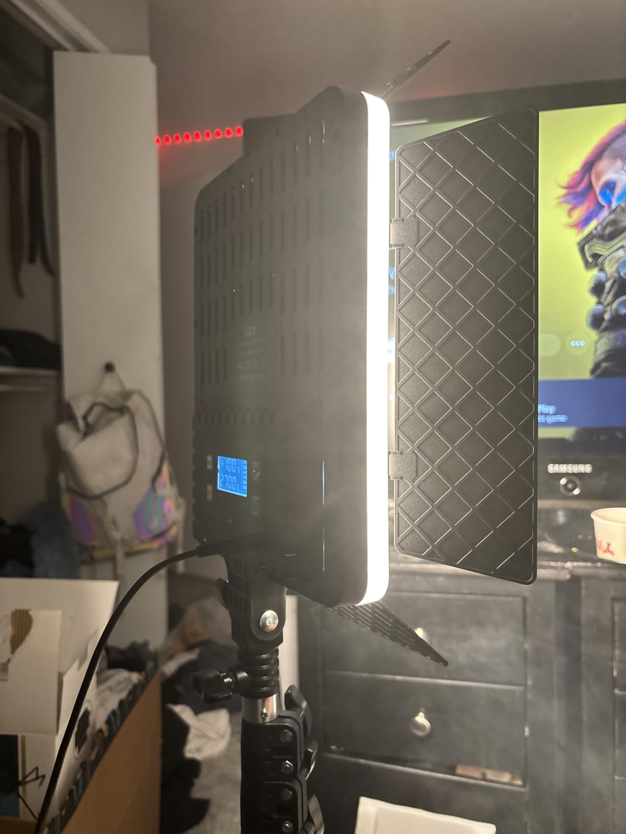 36W Photography Lighting, Arsoer Bi-Color 2700K-6500K Studio Lights with Remote& Display, CRI95+ 72