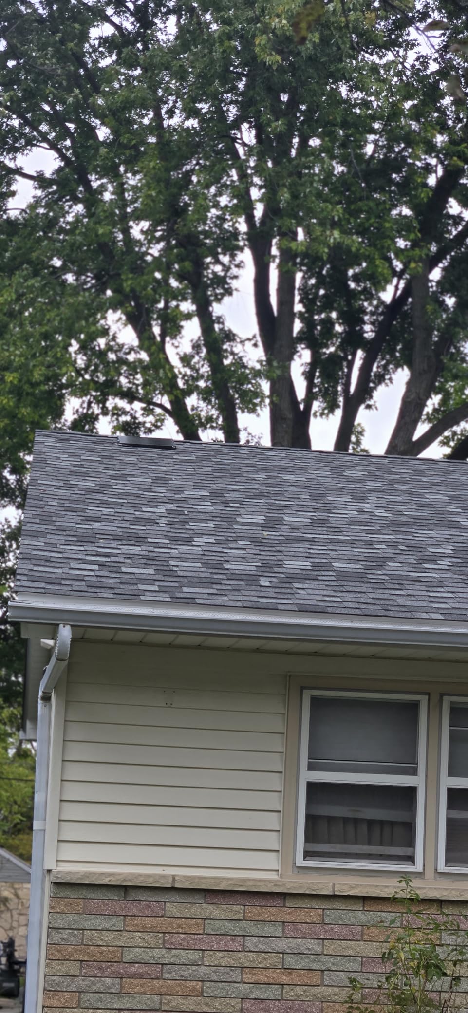 VEVOR Gable Mount Fan, 14 Inch Solar Power Attic Exhaust Fan with Adjustable Thermostat, 1300 CFM customer photo 1