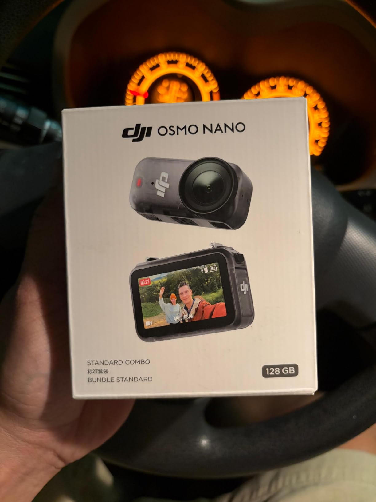DJI Osmo Nano Standard Combo (128GB) - Small 4K/60fps Vlogging Camera with a 1/1.3