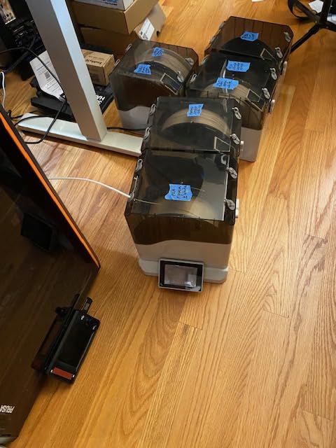 Chitu Systems E1 Filament Dryer 4 Spools, Auto-Humidity Hold, Independent Control with 2 Removable Chambers for Nylon, ABS, TPU, PETG, PLA, Compatible with AMS Lite customer photo 1