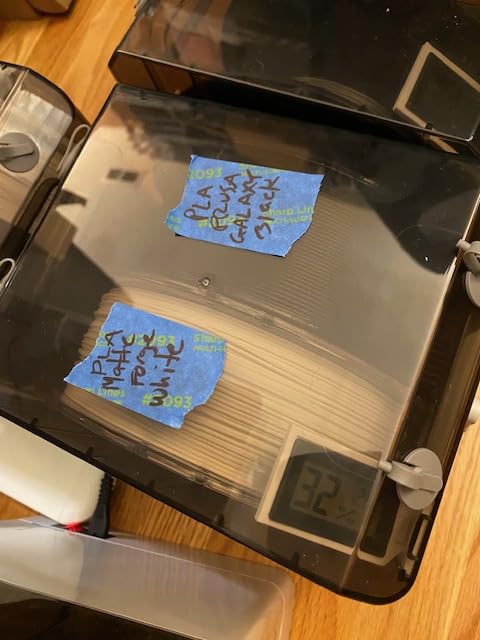 Chitu Systems E1 Filament Dryer 4 Spools, Auto-Humidity Hold, Independent Control with 2 Removable Chambers for Nylon, ABS, TPU, PETG, PLA, Compatible with AMS Lite customer photo 2