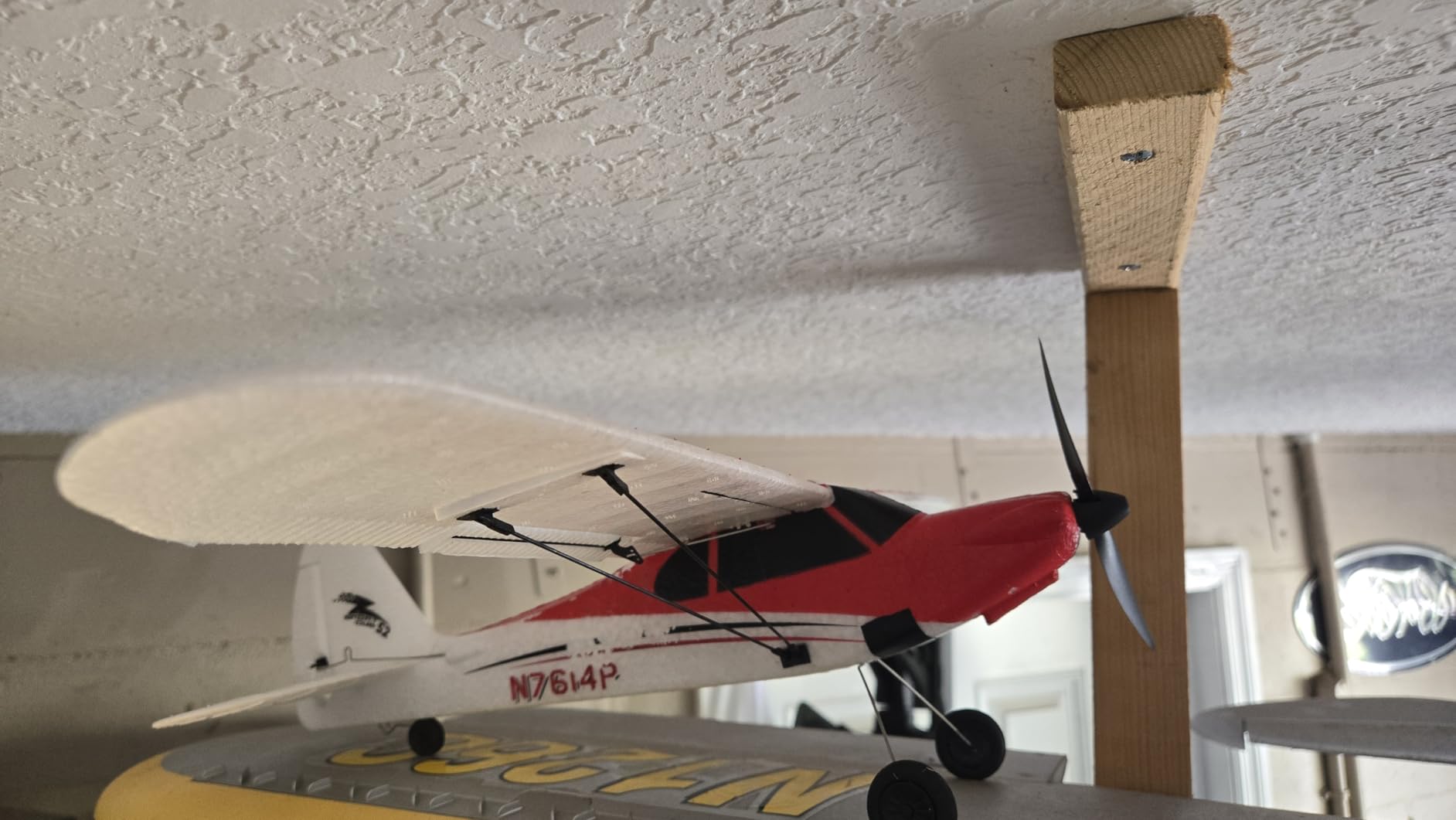 volantexrc 4 CH RC Plane TrainStar 500mm Brushless Remote Control Airplane Fighter RTF with 6-Axis Gyro,3 Modes & Aerobatics, 2.4GHz Radio Controlled Aircraft for Beginners & Adults (Red) customer photo 1