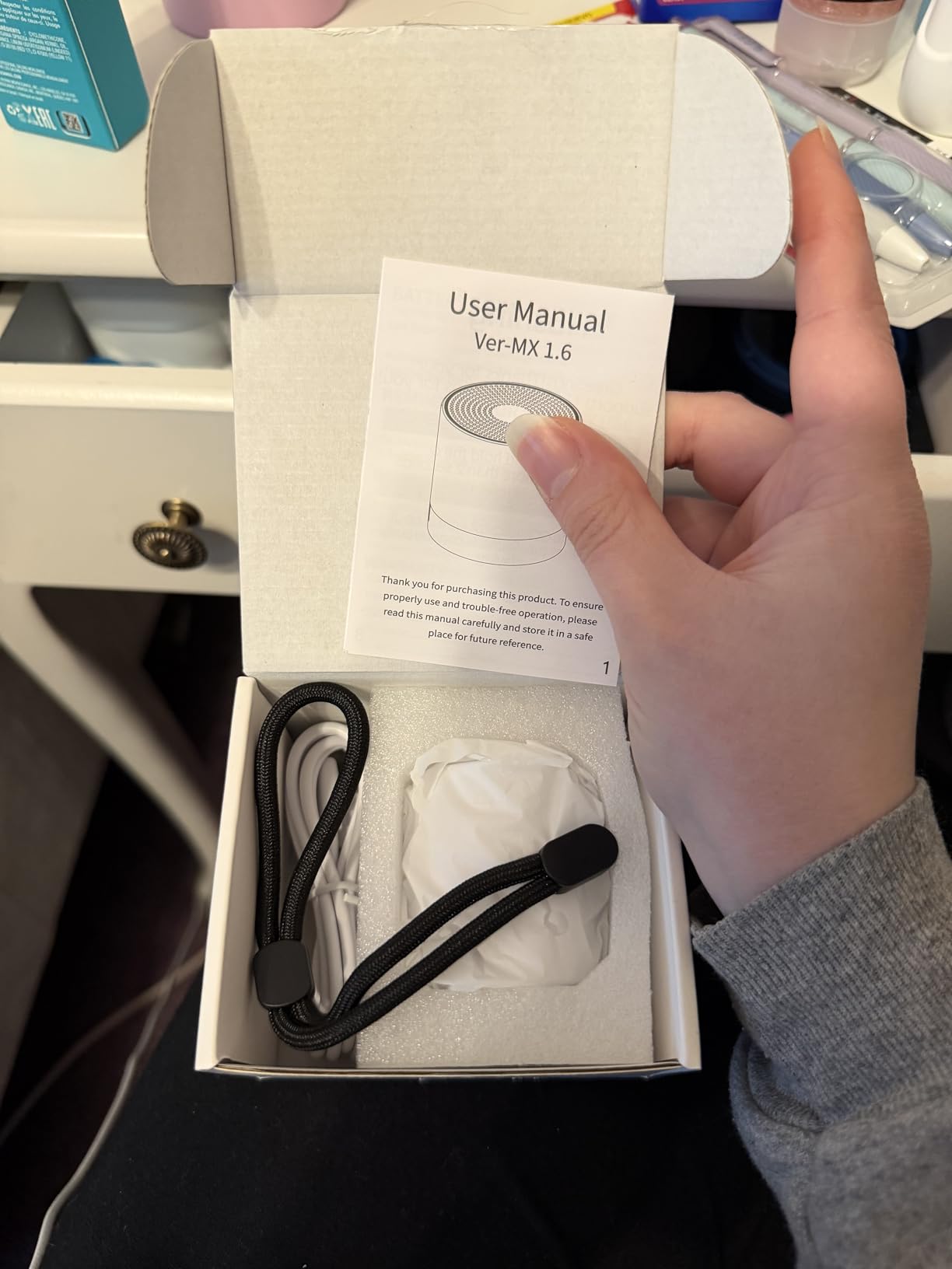 Sound Machine Mini White Noise Machine with 30 Soothing Sounds 4 Timers Memory Function for Newborn Baby Kids Adults Portable Rechargeable Sleep Brown Noise Machine for Travel Camping Home Office customer photo 2