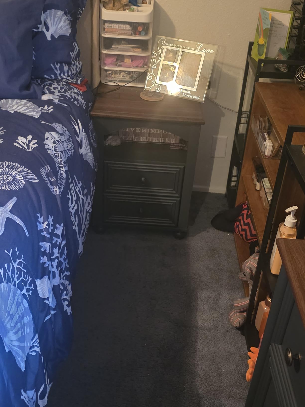 Farmhouse Dressers & Night Stand Set of 4, Wood 54