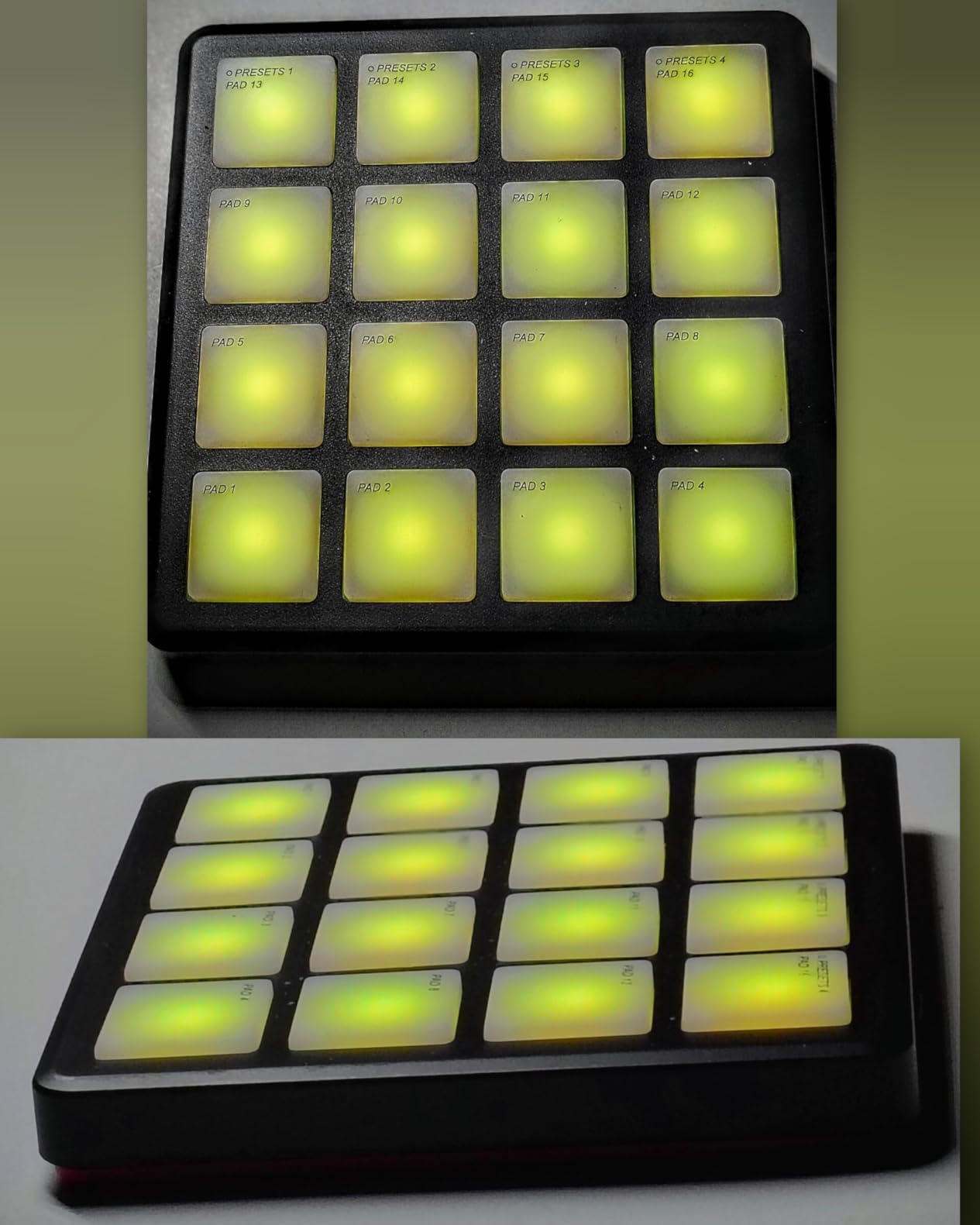 Donner STARRYPAD MINI MIDI Controller Pad Beat Maker Machine, Portable Drum Machine with 16 Beat Pads, Note Repeat and Music Production Software, Mini USB MIDI Controller with 40 Courses customer photo 2