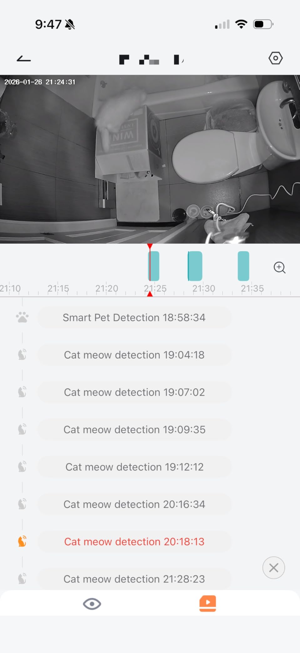 ZUMIMALL Pet Camera Indoor, 5G/2.4G WiFi Camera for Dog/Cat with Laser Toy, 3MP Pet Security Cameras with Phone App, 2-Way Talk, Auto Tracking, Pet/PIR/AI Detection, Privacy Protect, Alexa/ONVIF/Cloud customer photo 2