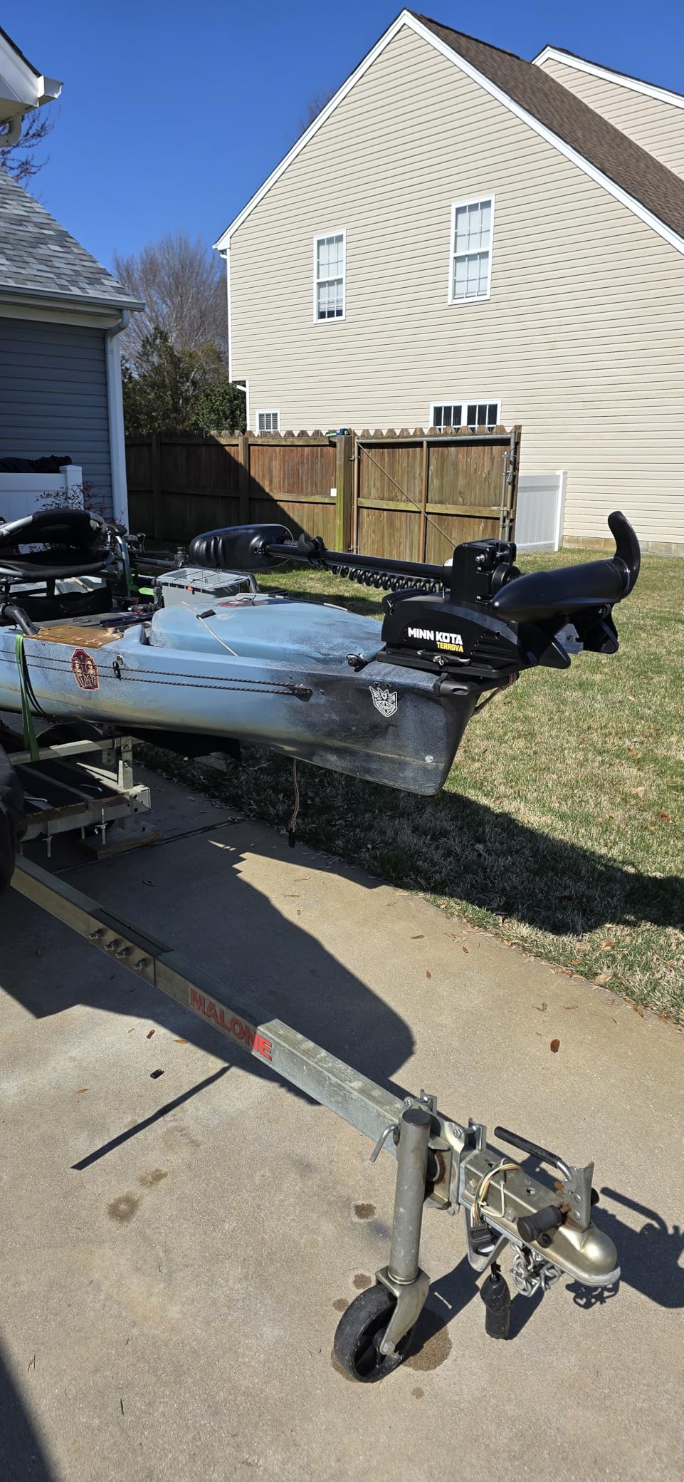 Minn Kota Kayak Terrova Bow-Mount Electric Trolling Motor with GPS - 55 Lb. Thrust, 36 in. Shaft, Freshwater customer photo 2