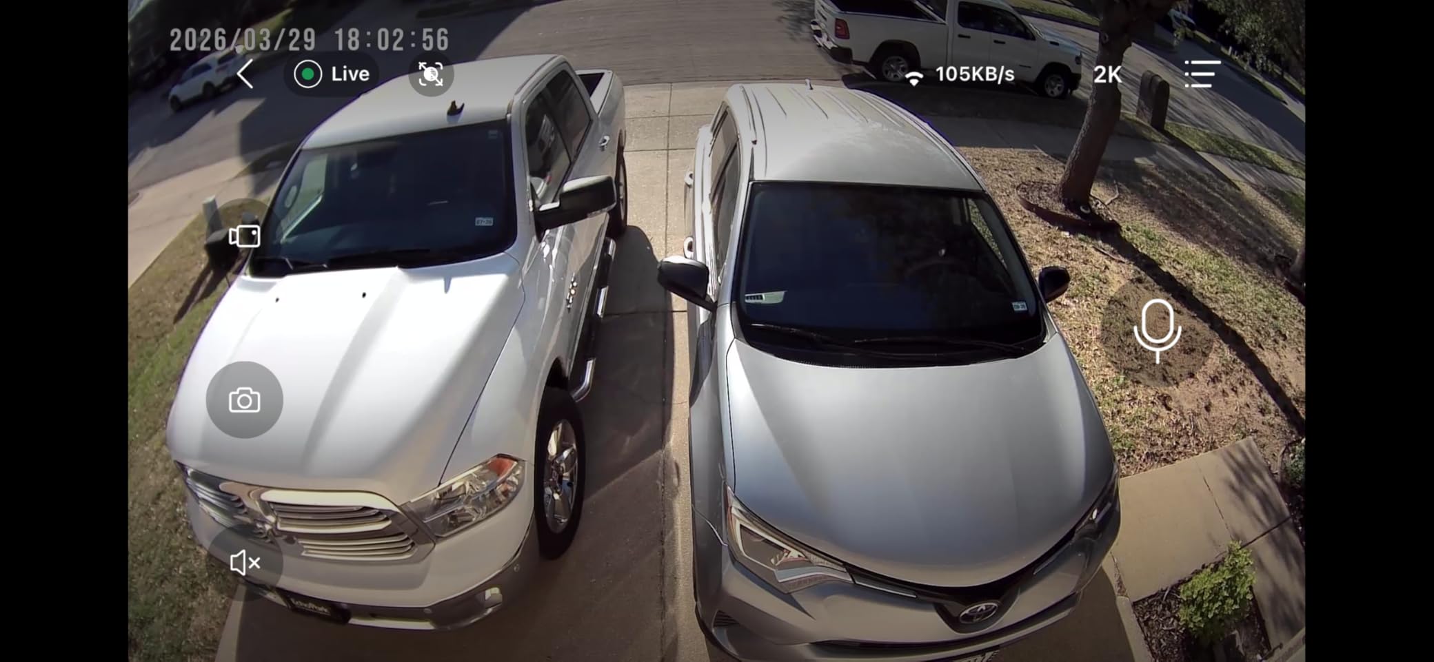 Security Cameras Wireless Outdoor,2K Indoor WiFi Wireless Cameras,Outside Battery Powered Camera for Home Security,AI Motion Detection,Color Night Vision,Spotlight,Siren Alarm,SD/Cloud Storage,2 Pack customer photo 2