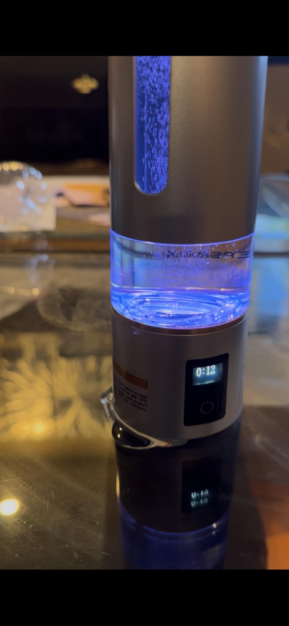 Hydrogen Water Bottle Generator - Up to 8100 PPB Molecular Hydrogen, 12-Hour Hydrogen Retention, IHSA Certified SPE/PEM Tech, Portable Hydrogen Bottle, Healthy Gift (Platinum) customer photo 2