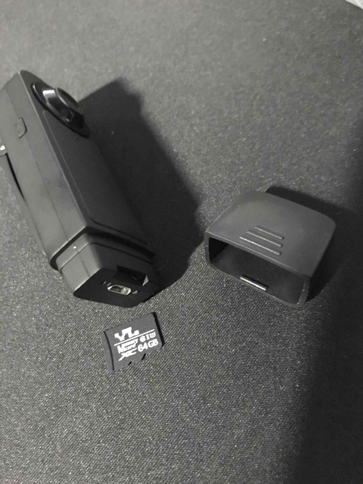 Mini Body Camera with Audio & Video Recording - Small POV Cam 1080P with 64G Card - Wearable Personal Portable Cameras Recorder DV - Night Version Camcorder for Security Work Records Guard Traveling customer photo 2