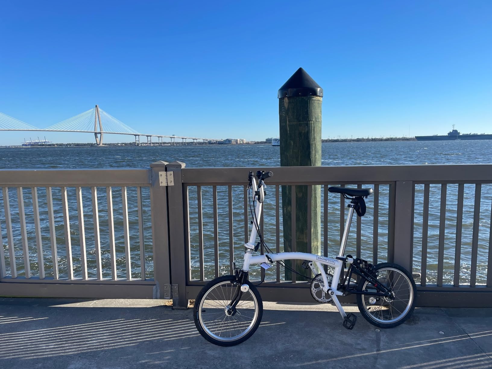 Brompton Folding Commuter Bike A Line 3-Speed | Compact, Lightweight, Urban Bike for Adults customer photo 2