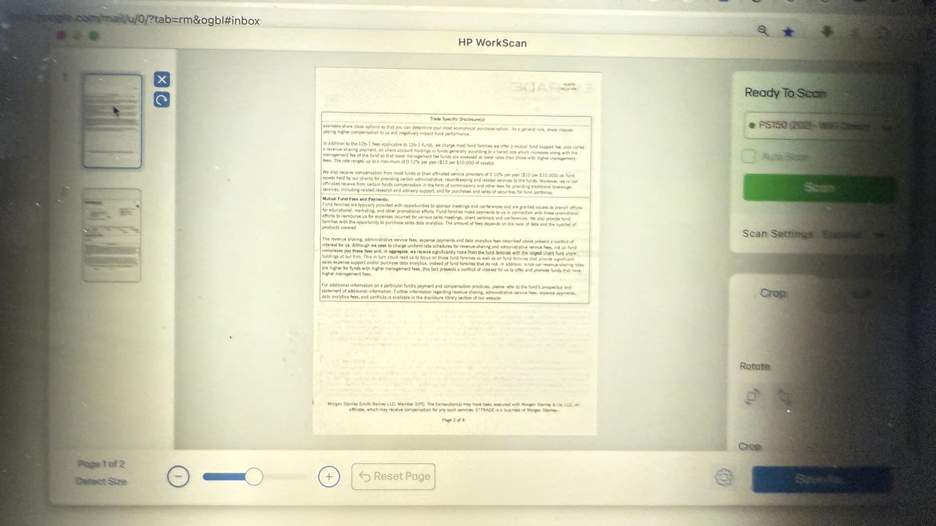 HP PS150 Portable Document Scanner | Compact, Portable, Wireless Digital Scanner with Duplex Mode for Home & Office | Rechargeable, USB & Wi-Fi Direct, Compatible with Mac & Windows PC and Laptop customer photo 1