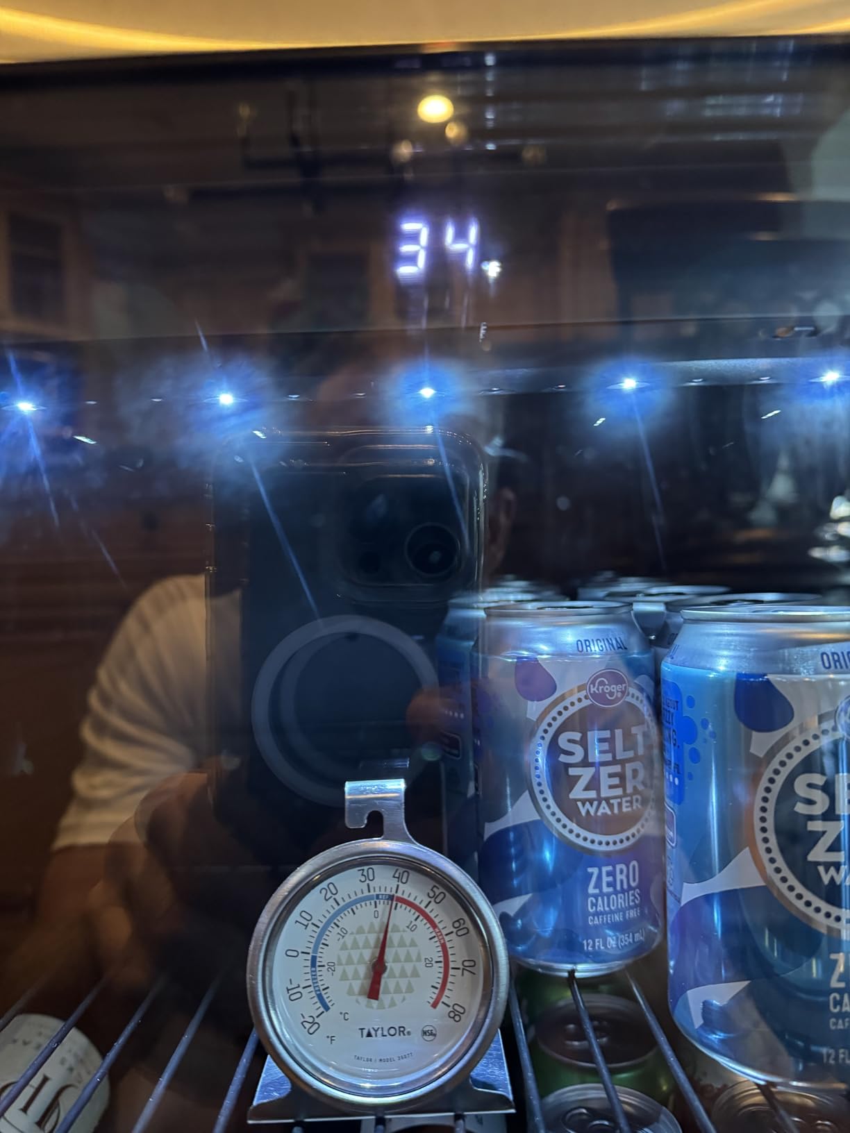 Ca'Lefort 24 Inch Wine and Beverage Refrigerator - 60 Can and 20 Bottle Wine Fridge Dual Zone 36-72°F, 3 LED Beverage Cooler Built in or Freestanding, Perfect for Home/Kitchen(4.10 cu.ft) customer photo 1