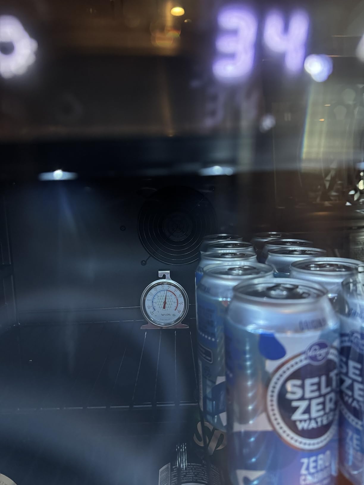 Ca'Lefort 24 Inch Wine and Beverage Refrigerator - 60 Can and 20 Bottle Wine Fridge Dual Zone 36-72°F, 3 LED Beverage Cooler Built in or Freestanding, Perfect for Home/Kitchen(4.10 cu.ft) customer photo 2