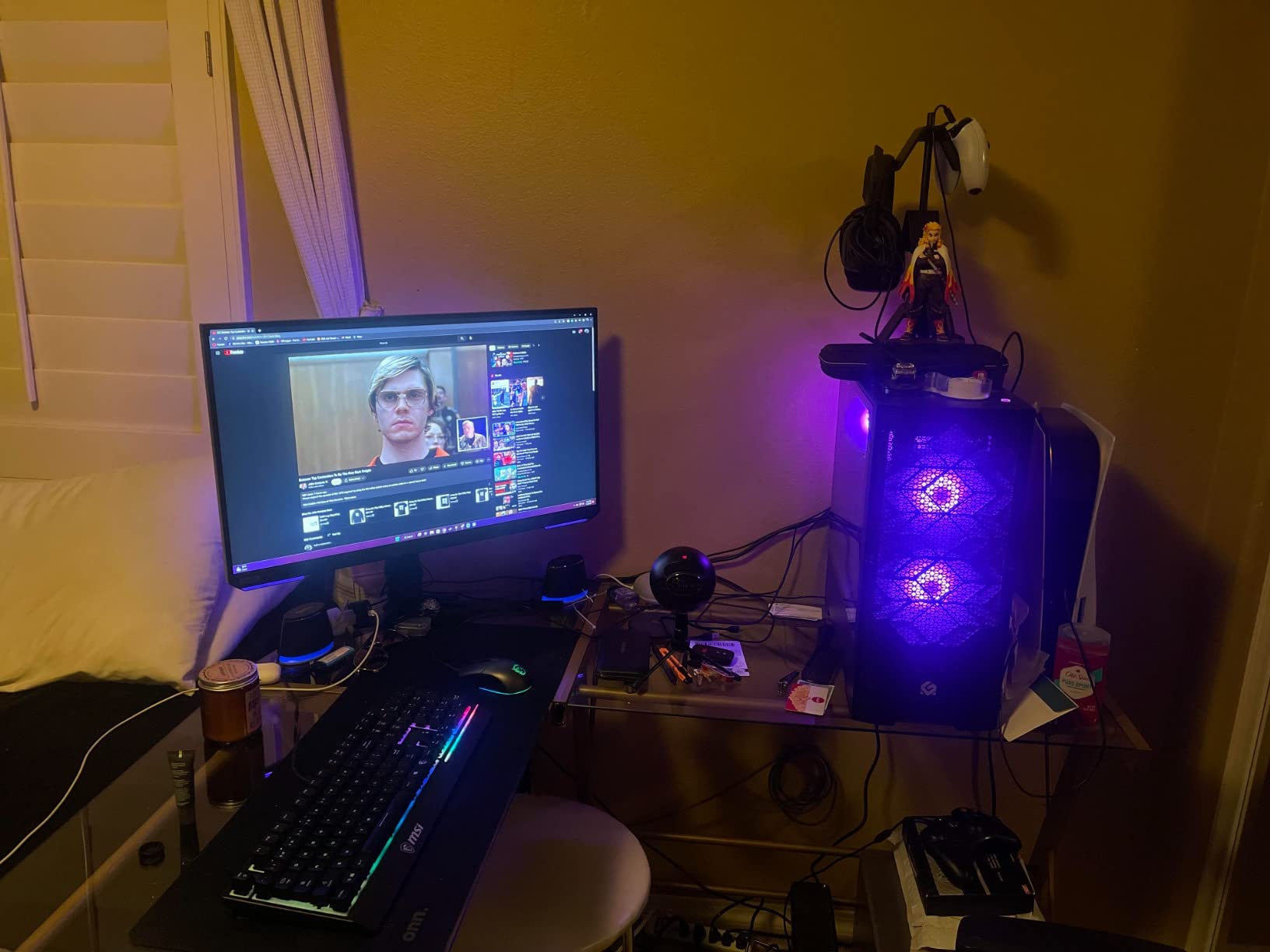 Skytech Gaming Azure 3 Desktop PC, Ryzen 7 7700X 4.5 GHz (5.4GHz), NVIDIA RTX 4060 8GB GDDR6, 2TB NVMe SSD, 16GB DDR5 RAM 5200, 650W Gold PSU, 360mm ARGB AIO, Wi-Fi, Win 11 customer photo 2