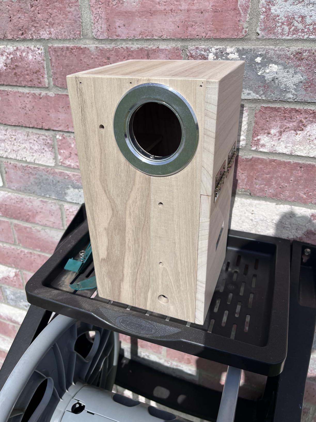 Parakeet Nesting Box,Bird House with Camera,Natural Bird Nest Box with 1080P Wi-Fi Camera, Visual Breeding Record for Pet Bird Budgies, Parrots, Finches, Canaries customer photo 1