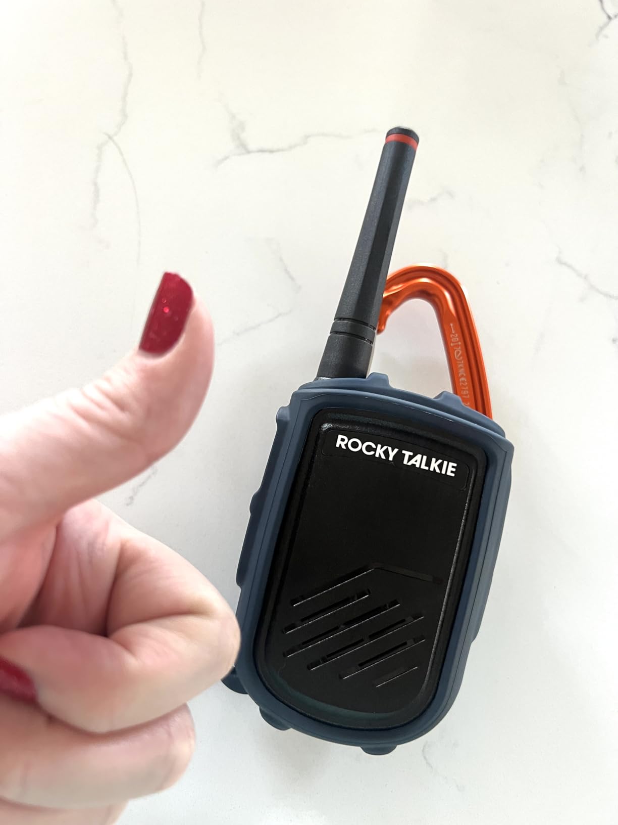 Rocky Talkie Mountain Radio - Long Range Walkie Talkie, FRS Handheld Radio, 4 Day Battery Life, Max Durability, 2 Pack customer photo 1