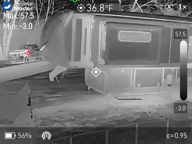 Handheld Thermal Camera, 512×384 X³IR Resolution, Thermal Imaging Camera with 2MP Visual Camera, 640×480 3.5