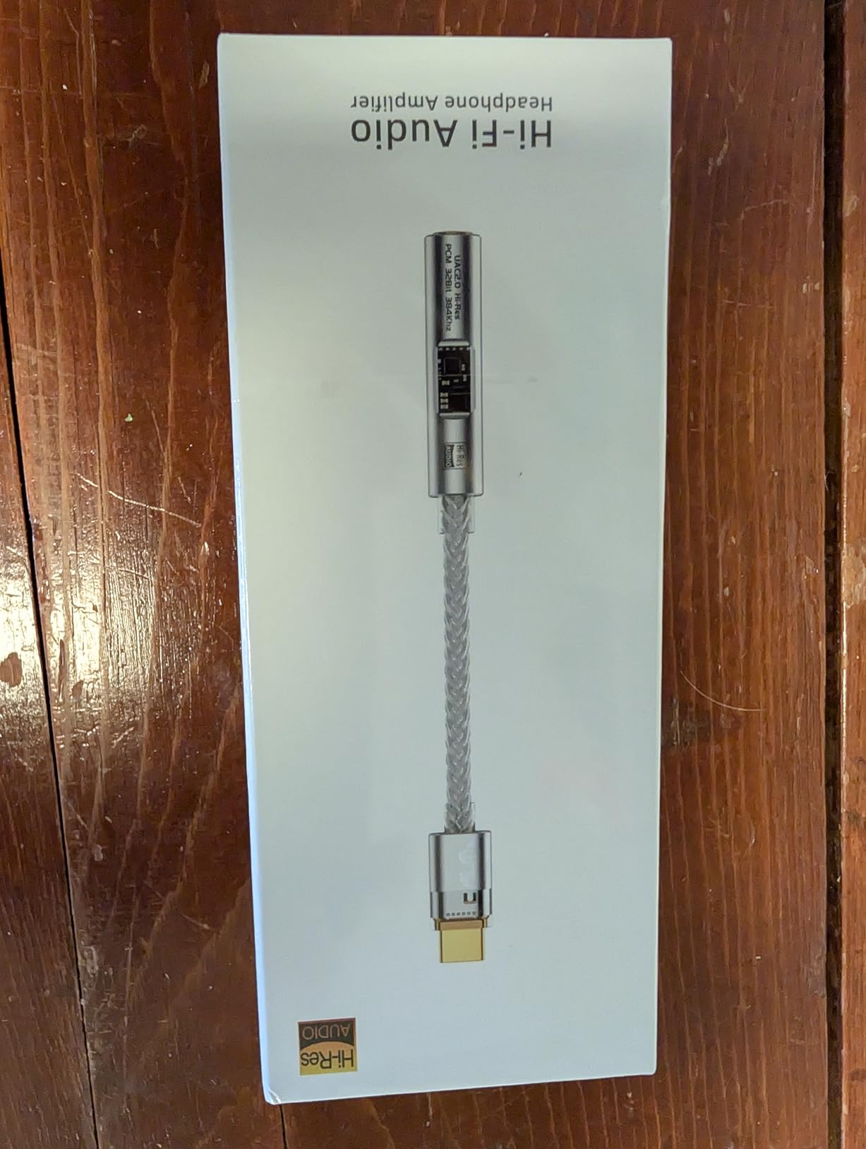 USB C to 3.5mm Audio Adapter with Dual Chip CX31993 MAX97220 DAC & HiFi Amplifier, 8-Strand 4N Single Crystal Silver-Plated Copper Cable, USBC to Headphones Aux Dongle for Android iPhone PC Mac customer photo 1