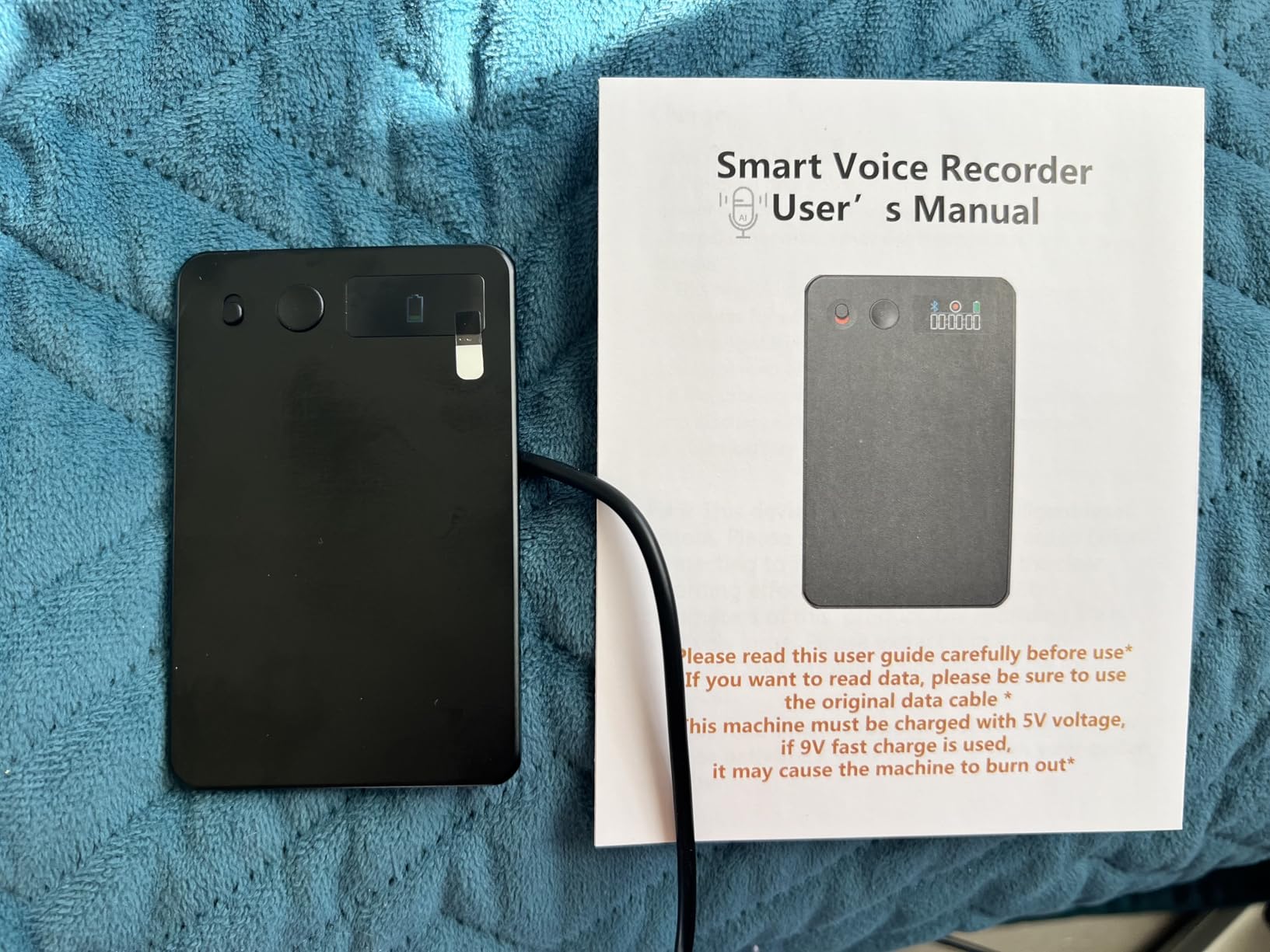 AI Voice Recorder, Audio Activated Recorder with Playback, App Control, Transcribe & Summarize with AI Technology, 190 Languages, 64GB Memory, Suitable for Lectures, Learning, Meetings, Calls customer photo 1