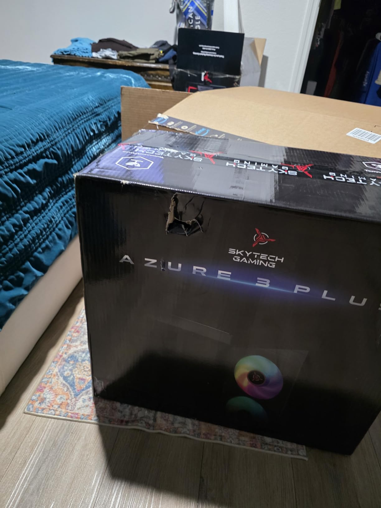 Skytech Shadow Gaming PC Desktop, Ryzen 5 5500 3.6 GHz (4.2GHz Turbo), NVIDIA RTX 3050 6GB, 1TB NVMe SSD, 16GB DDR4 RAM 3200, 650W Gold PSU, Wi-Fi, Win 11 customer photo 2