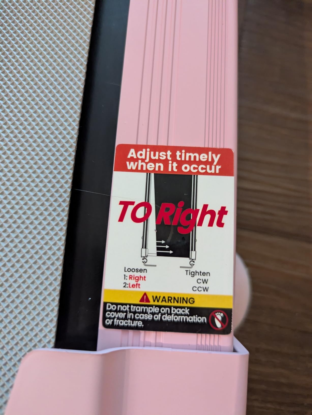 Foldable Treadmill with 10% Incline, Upgrade 3.5HP Low Noise Walking Pad Treadmill with Handle Bar, Trisomy 4 in 1 Portable Under Desk Treadmills for Home/Office, 350Lbs Capacity, APP & Remote Control customer photo 1