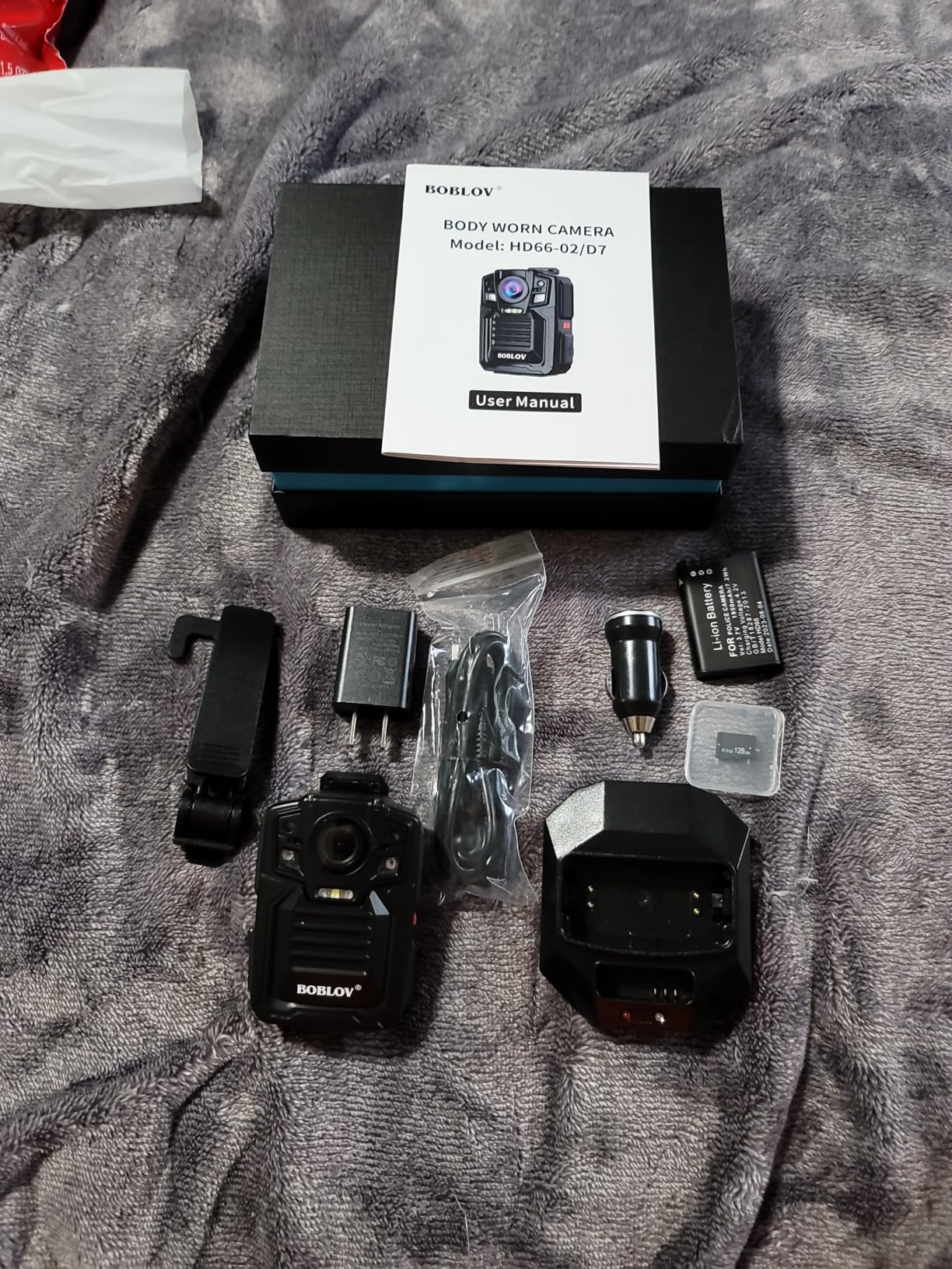 BOBLOV W4 4K Mini Body Camera, 128G Wearable Camera with 360 Rotatable Clip & Magnetic Clip, Thumb Size, 96 Minutes for Recording, Easy to Use for Lecture, Traveling, Pet Walking and Outdoors customer photo 1