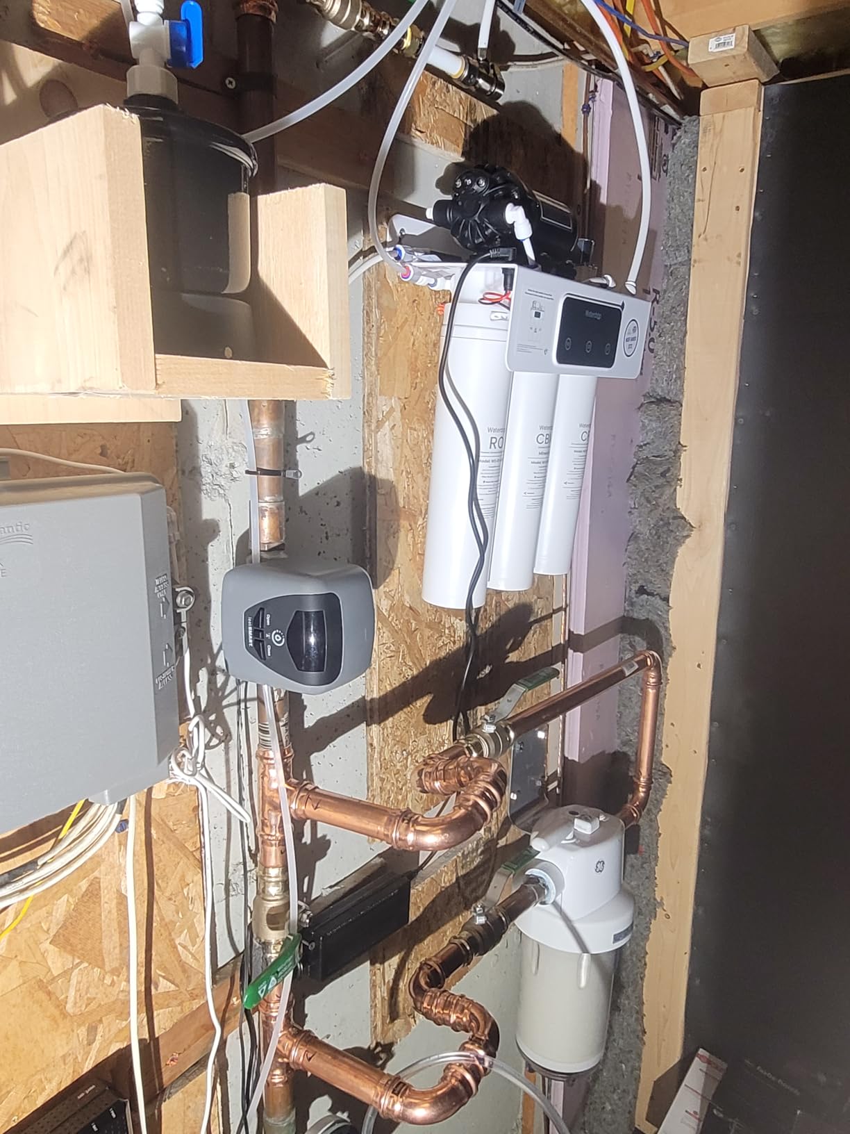 Waterdrop T3-M Remineralization Reverse Osmosis Water Filter, NSF/ANSI 372 Certified, 9-Stage Undersink RO System, 450 GPD Tankless customer photo 1