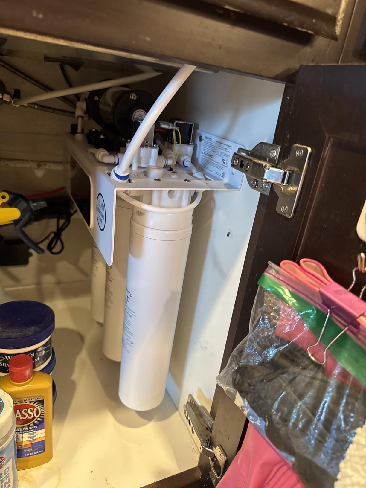 Waterdrop T3-M Remineralization Reverse Osmosis Water Filter, NSF/ANSI 372 Certified, 9-Stage Undersink RO System, 450 GPD Tankless customer photo 2