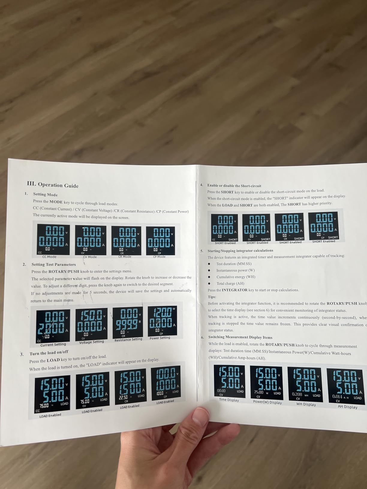 Programmable DC Electronic Load 120W, 0~150V, 0~20A, 0.1~999.9 ohm, Support CC, CV, CR, CP Mode customer photo 1