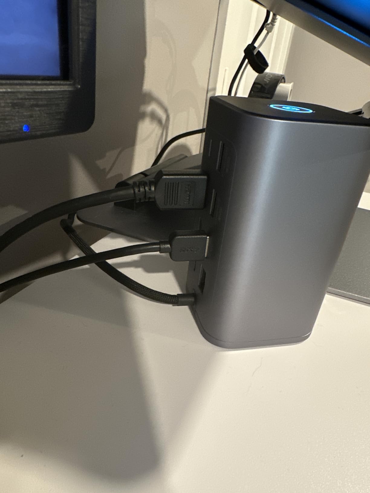 Baseus Docking Station Dual Monitor, Nomos Win Air(12 in 1) Laptop Dock, 2*4K HDMI, 10Gbps USB Ports, 1Gbps Ethernet, PD 100W(No Power Adapter), USB C Docking Station for Dell/HP/Lenovo/Asus/Acer/Mac customer photo 2