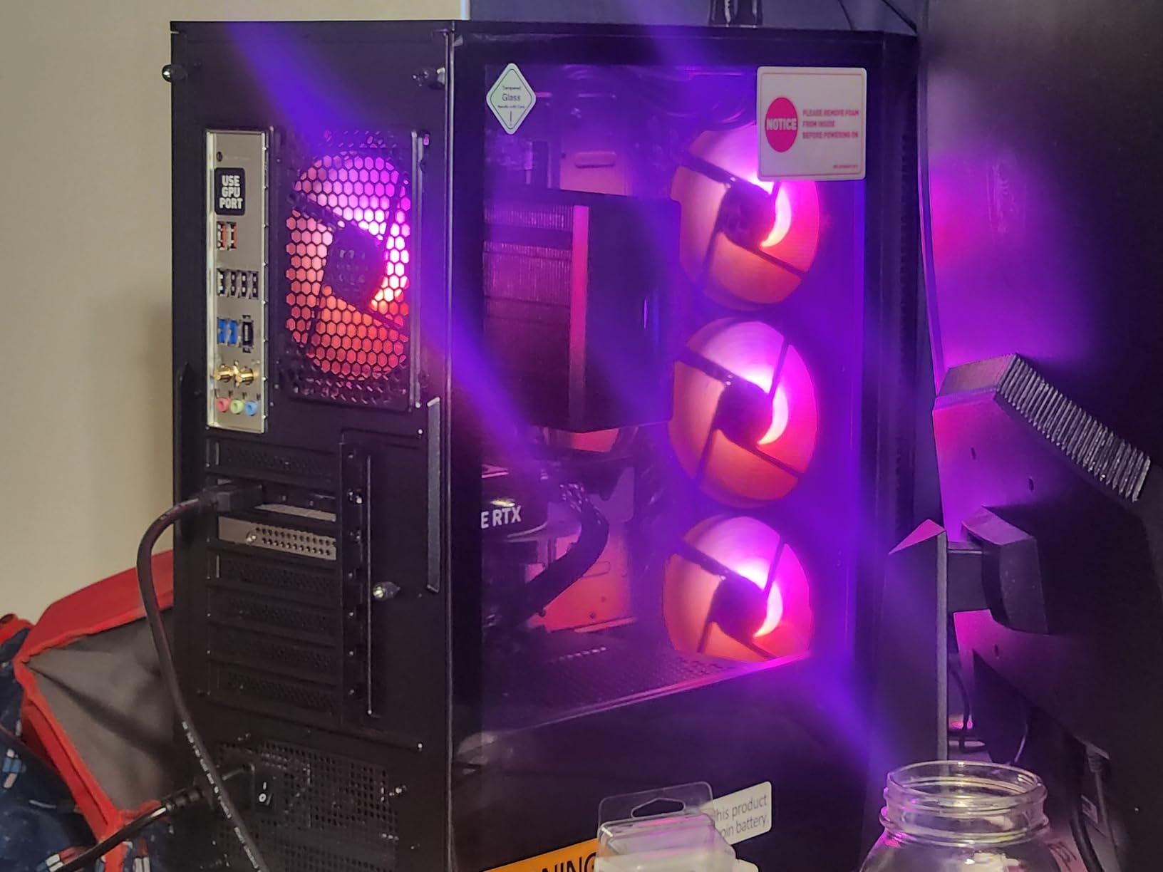 MSI Codex Z2 Gaming Desktop: AMD R7-8700F, GeForce RTX 5060, 32GB DDR5, 1TB m.2 NVMe SSD customer photo 2
