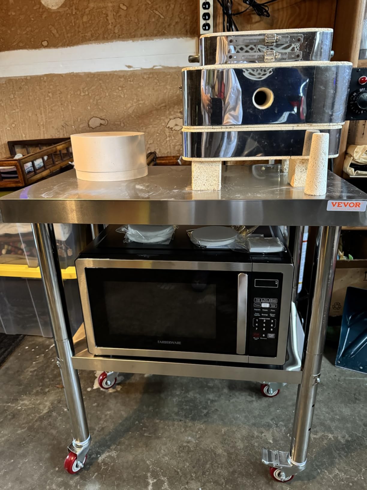 Professional Large Microwave Kiln for Glass Fusing with 50 Sheets Kiln Papers Glass Fusing DIY Crafts Supplies Jewelry Making customer photo 1