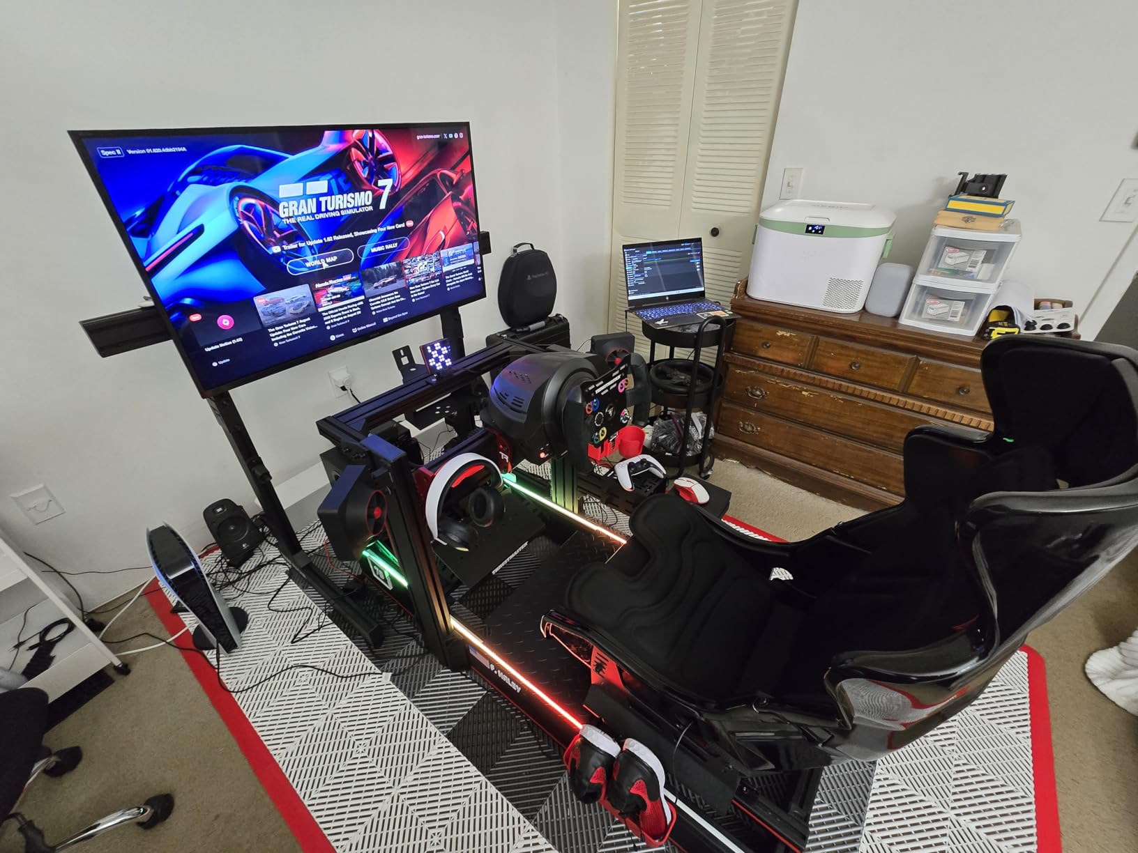 Next Level Racing HF8 Pro Haptic Feedback Gaming Pad (NLR-G006) customer photo 1