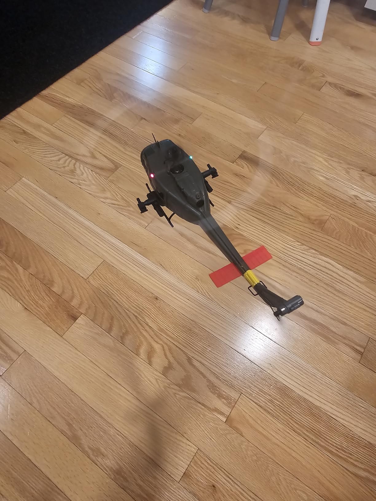 RC ERA C032 UH-1 Huey Helicopter - Remote Control Helicopters for Adult, 1/48 Sacle 2.4G 6CH Gyro Stabilized Aircraft with Altitude Hold & Optical Flow,3D Stunt Drone (Yellow) customer photo 1