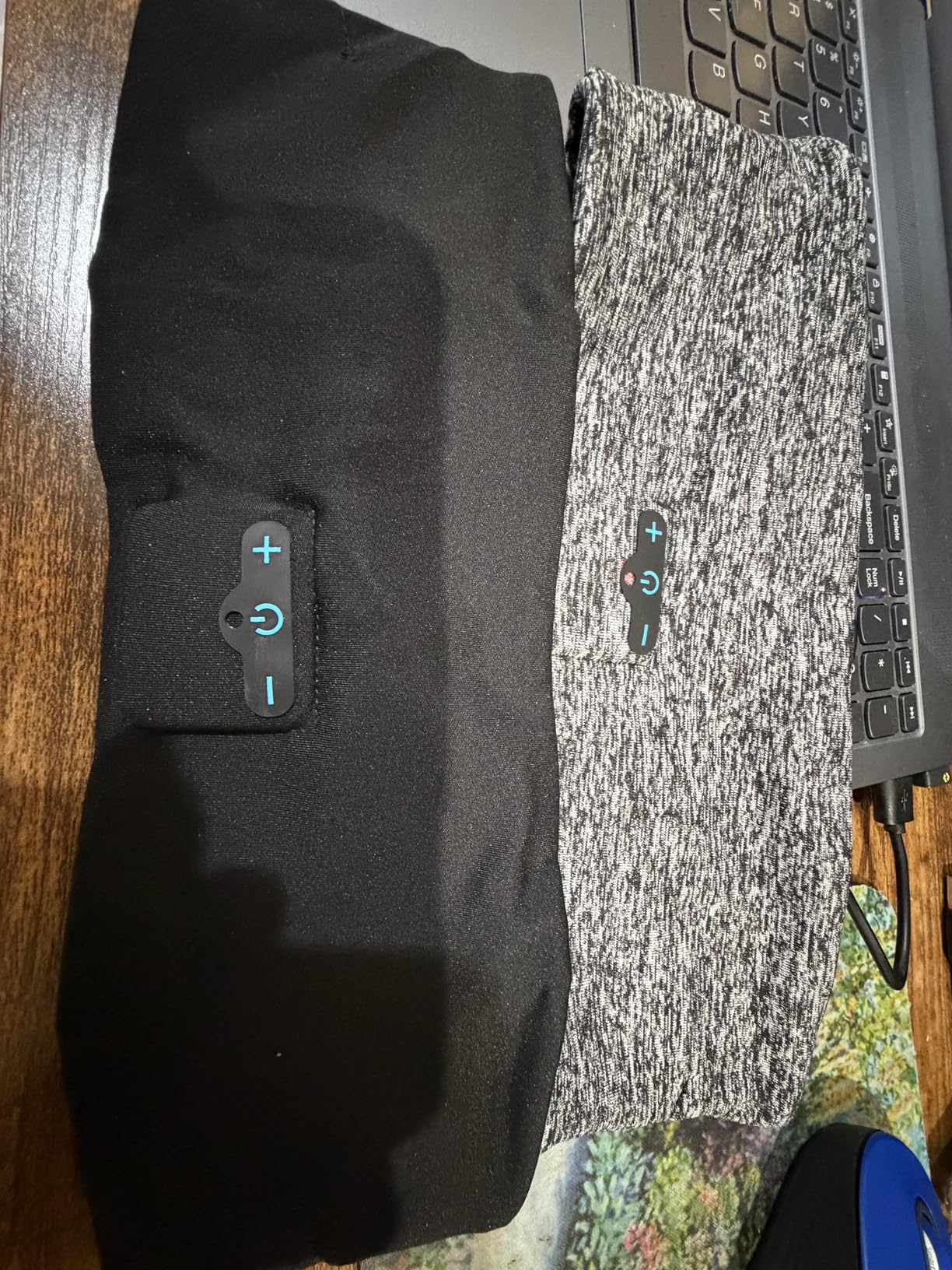 Sleep Headphones Bluetooth Headband for Side Sleeper, 17 Hours Playtime, Wireless Headband Headphones with HD Stereo Speakers customer photo 1