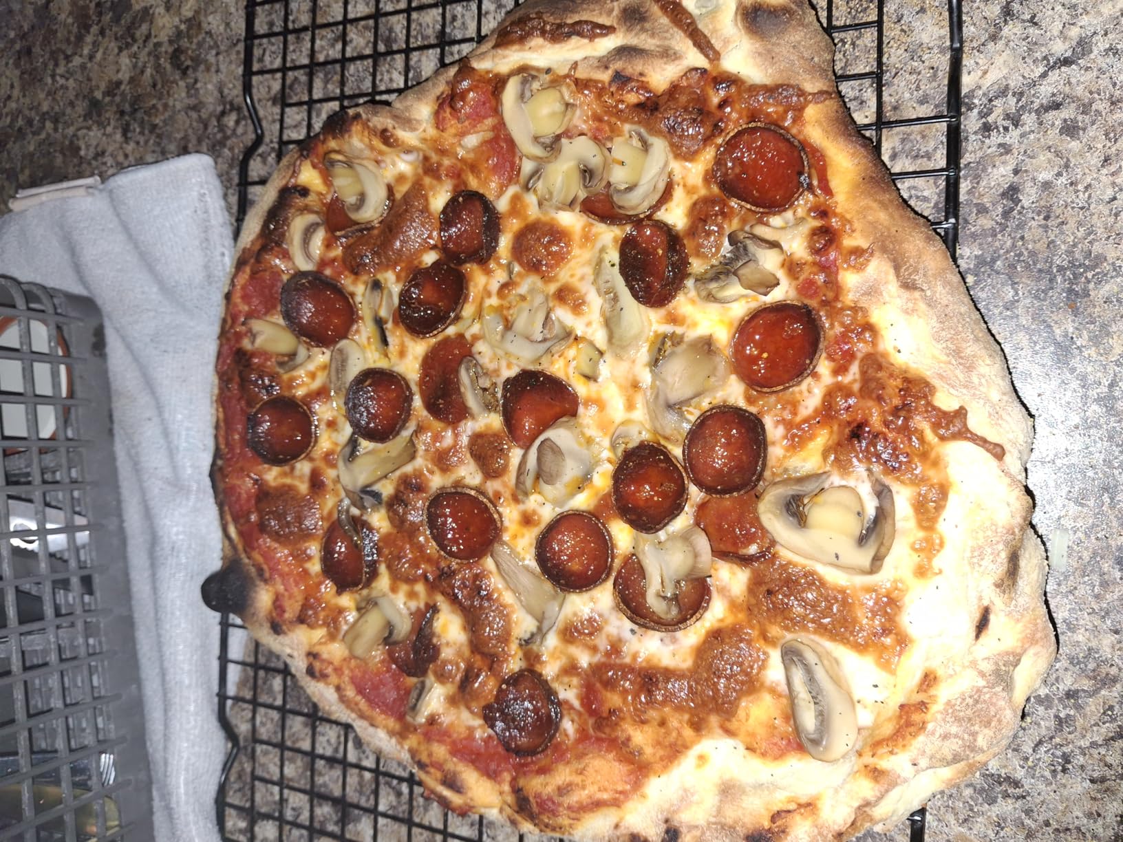 BIG HORN OUTDOORS Pizza Oven Indoor, 14