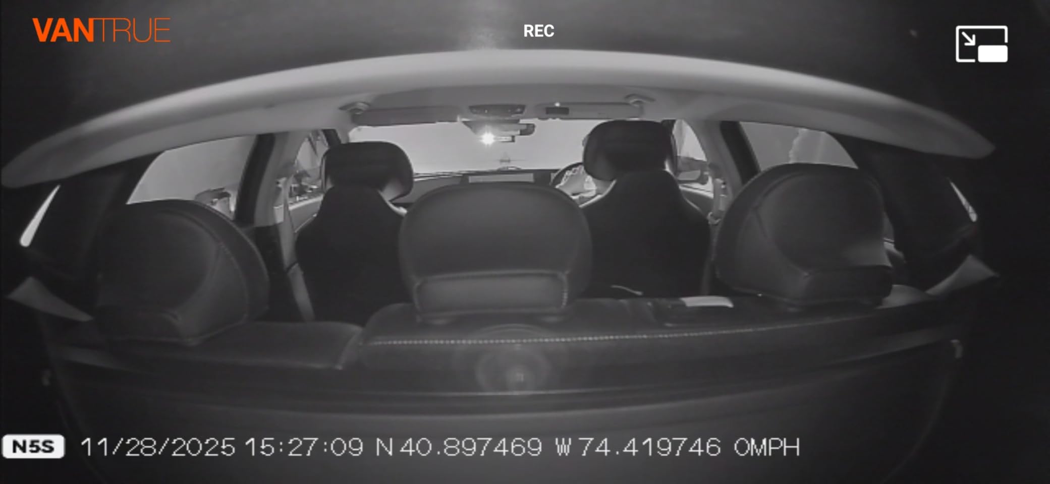 Vantrue N5S 4 Channel 360 Degree 2.7K Dash Cam, 4CH STARVIS 2 Night Vision, 2.7K+1080P*2+1440P Front Rear Inside Dashcam, 24/7 Buffered Parking Mode, WiFi, Voice Control, Dual GPS, Support 1TB Max customer photo 1