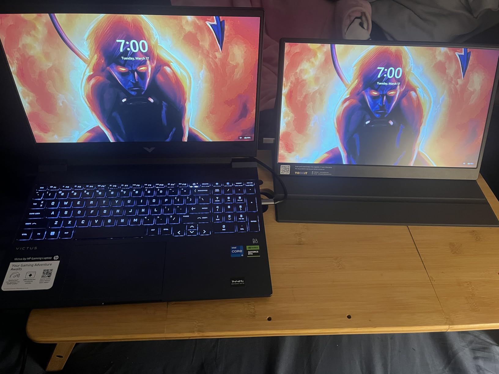 Yodoit Portable Monitor for Laptop, 15.6