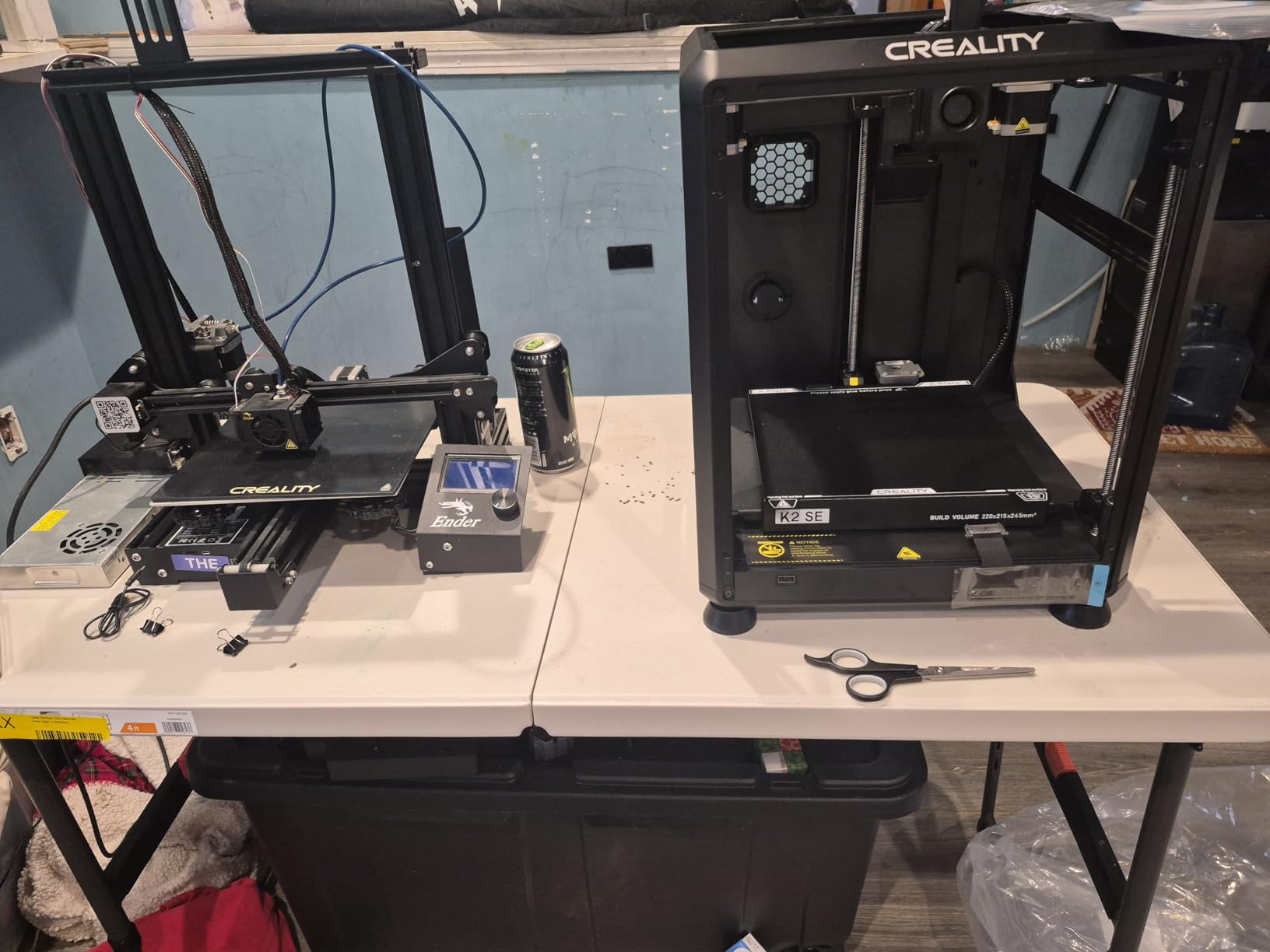 Creality Ender 3 V3 SE 3D Printer, 250mm/s Faster Print Speed CR Touch Auto Leveling Sprite Direct Extruder Dual Z-Axis customer photo 1