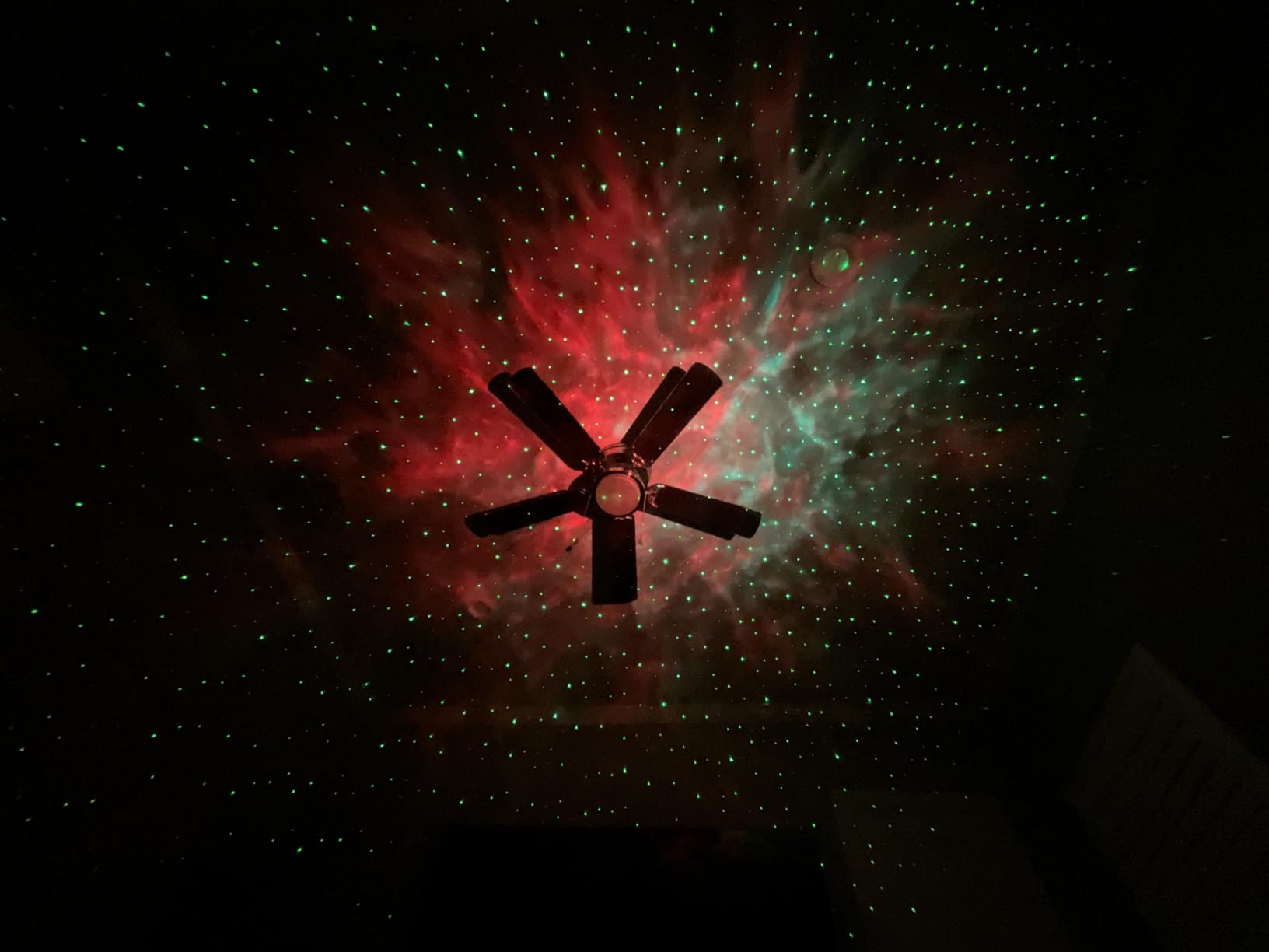Laser Safety Certified Star Projector, Galaxy Projector with Smart App & Voice Control, 900 Sq.ft Coverage, 4 Custom Scenes, 25dB Silent Operation with 4 Positioning Angles customer photo 2