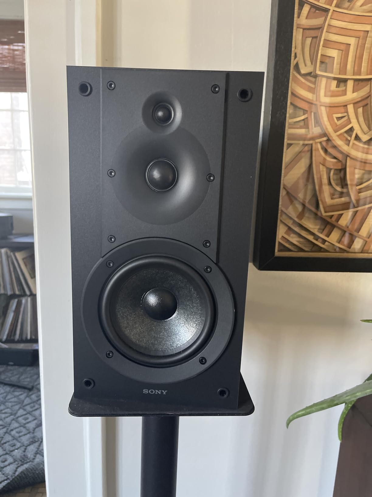 Sony CS Speakers, SS-CS5M2 3-Way 3-Driver Hi-res Bookshelf Speakers (Pair), 2025 Model, Black customer photo 1