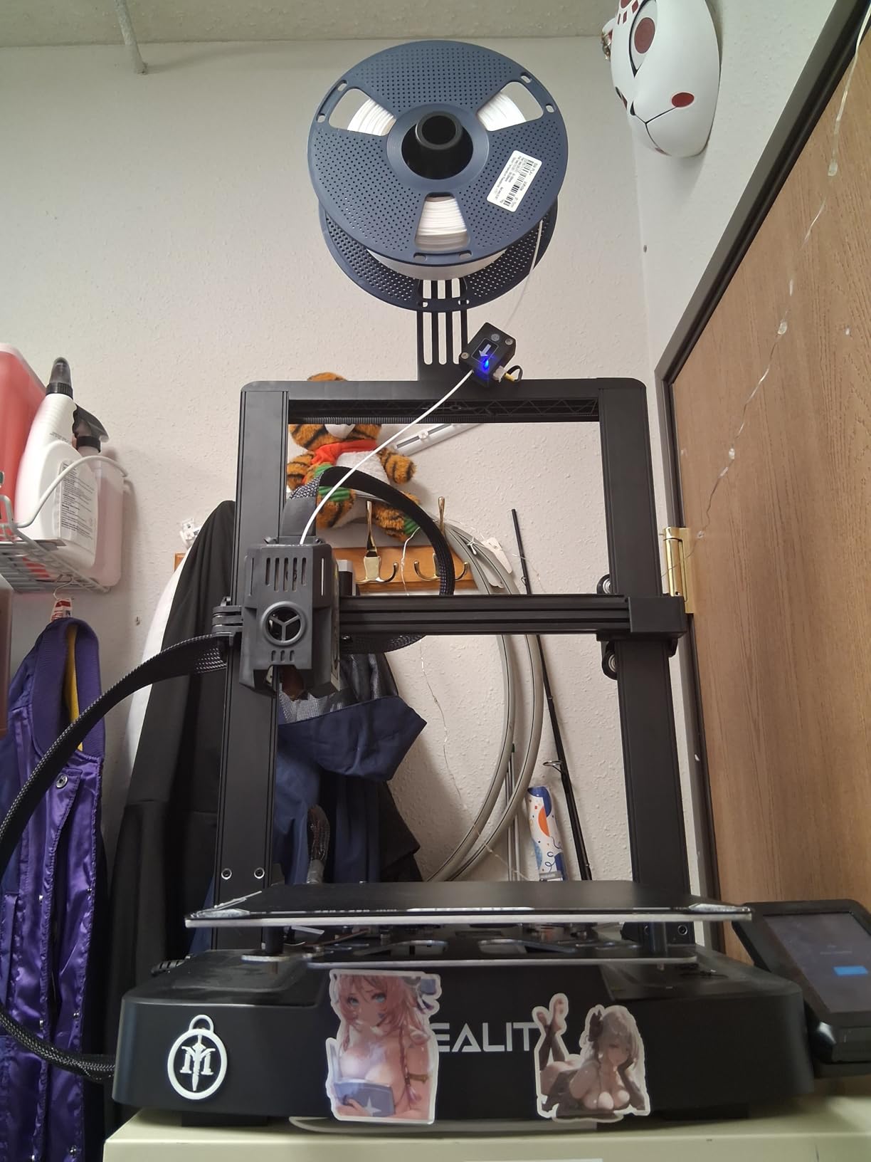 Creality Ender 3 V3 Plus 3D Printer, CoreXZ 600mm/s High-Speed Auto Leveling Direct Drive Extruder Stable Metal Build Tri-Metal Nozzle Ender 3D Printer Large Print Size 11.8x11.8x13.0in customer photo 1
