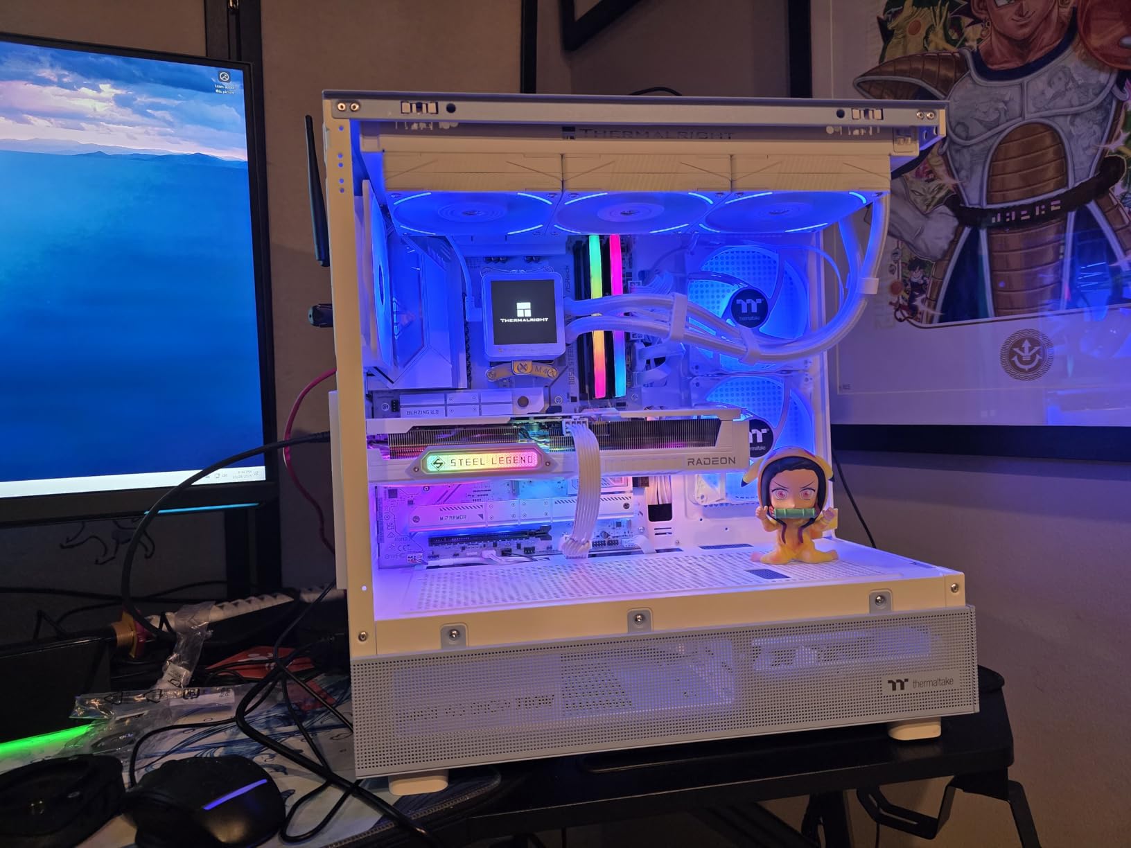 Lexar ARES Gen2 RGB DDR5 RAM 32GB Kit (2x16GB) 6400MHz CL30, 288-Pin UDIMM Desktop Memory, PC Gaming Computer Memory customer photo 1