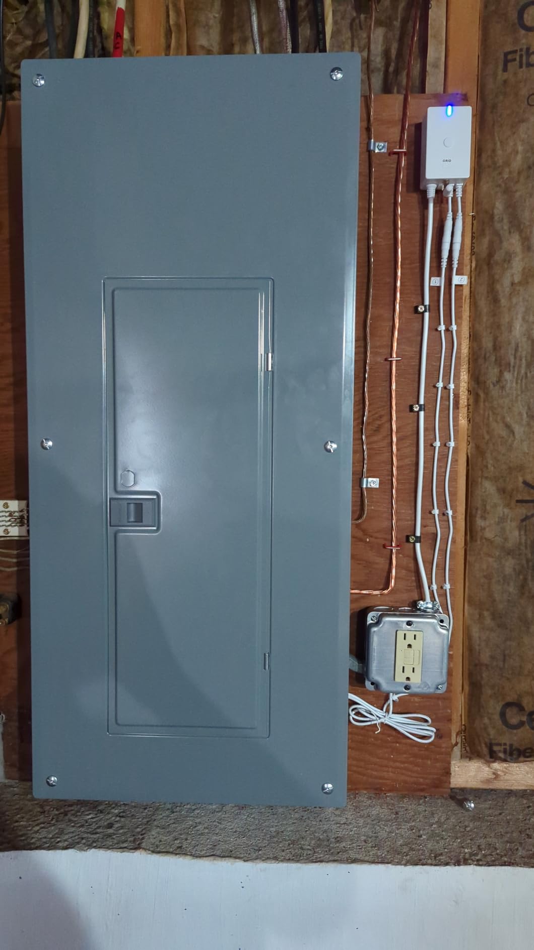 Aeotec Home Energy Meter 8 - Smart Electricity Monitor - Real-Time Usage and Production Tracking - Z-Wave Long Range - 2x200A Clamp-On Sensor - Supports 2-Phase Power - SmartThings - HomeAssistant customer photo 1