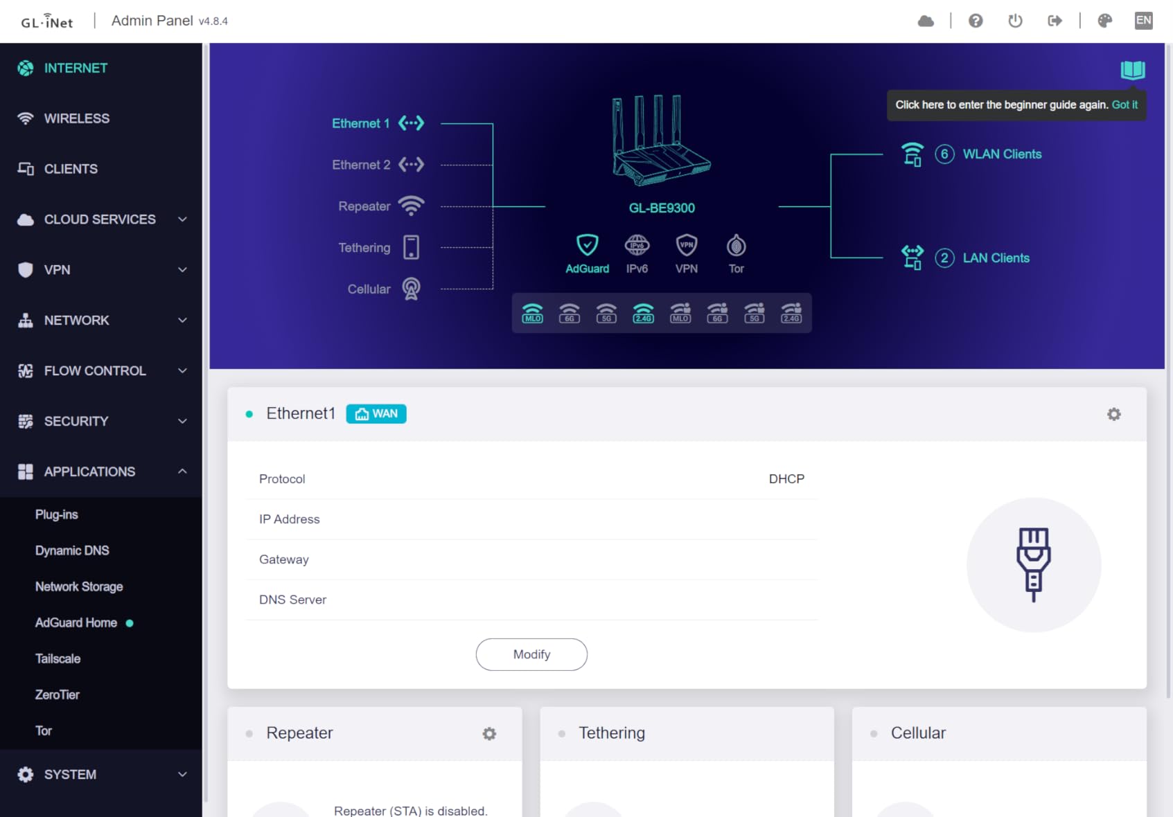 GL.iNet GL-BE9300 (Flint 3) Tri-Band WiFi 7 Router, High-Speed 6GHz Gaming WiFi Router for Wireless Internet, Long Range, 5 x 2.5G VPN Routers for Fiber Optic Modem customer photo 1