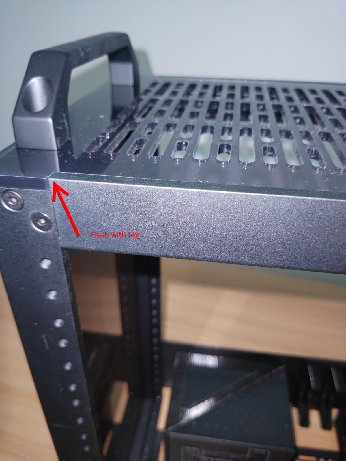 GeeekPi 8U Server Cabinet - 10 inch Server Rack for Network, Servers, Audio, and Video Equipment, DeskPi RackMate T1 customer photo 1