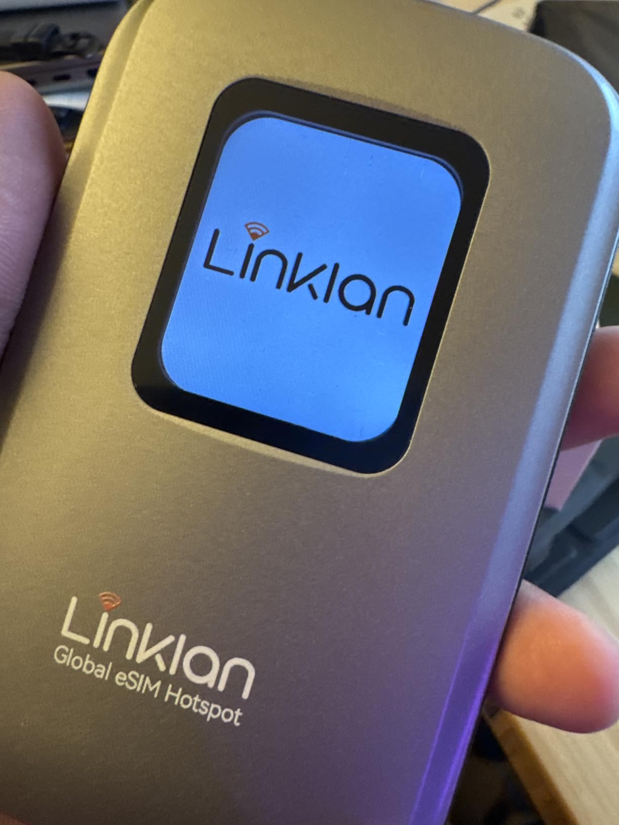 Portable Mobile Hotspot-eSIM Global WiFi Hotspot, No SIM Card/Contract Needed, 16 Devices, 180+ Countries, Compact Wireless Router for International Trips & Business [Free 5GB US Data for 15 Days] customer photo 2
